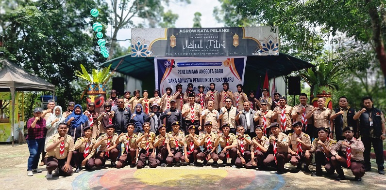 Bawaslu Kota Pekanbaru Lakukan Pembinaan Generasi Muda Melalui Kegiatan Kemah Bhakti Saka Adhyasta Pemilu